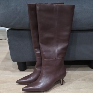 Nordstrom Dark Brown Heeled Boots